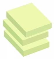 Notes Info gul 50x40mm 12blk/pak