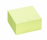 Kubusblok Info STICKY gul 75x75mm 400bl/stk