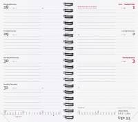 Weekplanner refill 9,5x17cm tv&aelig;rformat 17 0855 00