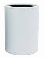 Penneholder hvid kunstskind 80x120mm