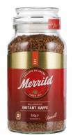 Kaffe Merrild instant i glas 250g/glas