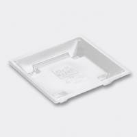 Plastbakke Gourmet Express lav D-PET 200ml klar 600stk/kar 141x141x24mm