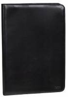 Skrivemappe Pierre m/lynl&aring;s A4 4RR 20 mm kunstl&aelig;der sort