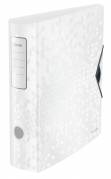 Brevordner Leitz Active WOW A4 80mm hvid