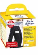 Navneetiket Avery t/printer 41x89mm 200stk/rul hvid