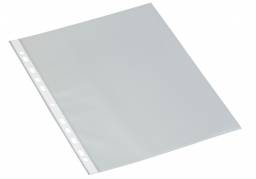 Plastlomme Bantex A4 0,09mm åben top 10stk/pak transp.