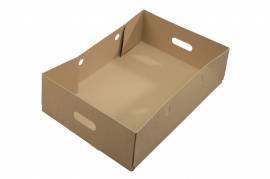 Kassebund karton brun/brun 581x381x158mm 30stk/pak