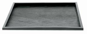 Bakke Textura Atlas PAT11 380x274x10mm 25stk/kar sort
