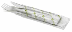 Bestiksæt i biopose CPLA 250stk/pak - 10220