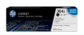 Lasertoner HP CC530AD 2-pack CLJ CM2320/CP2025 sort
