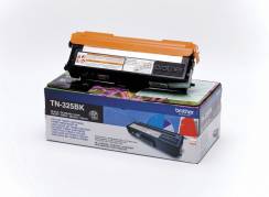 Lasertoner Brother TN325BK 4000sider v/5% sort 4.000 sider v/5%