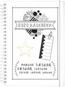 Doodle kalender A5 III uge 15x21cm 20 2270 20