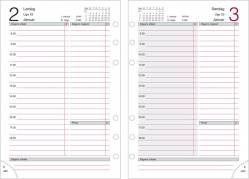 Dagkalender System MM refill 12x17cm 20 2850 00