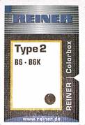 Stempelpude i box Reiner sort b6 type 2 6 cifre