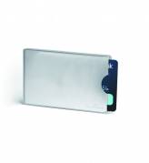 Etui t/kreditkort sølv 61x90mm RFID Secure 10stk/pak