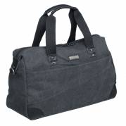 Taske Pierre Washed Canvas Duffebag grå