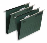 Hængemapper Elba Vertic file grøn A4 V-bund incl. faner og indstik