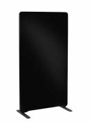Skærmvæg til gulv Lintex Edge sort 1000x1650mm