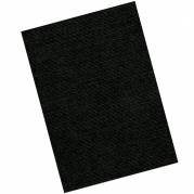 Kartonforside til indbinding Fellowes A4 250g sort Linen Texture 100stk/pak