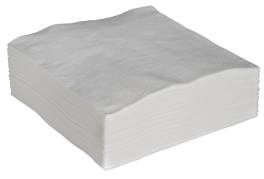 Serviet 1-lags 1/4 fold økonomi hvid 33x32cm 500stk/pak