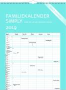 Familiekalender Simply 29,5x39cm 19 0663 60