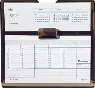 Ugebordkalender Flip-A-Week REFILL 18x10cm ekskl. stativ 19 1360 00