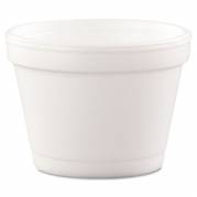 Termoskål hvid 4oz 118ml Ø74x54mm 1000stk/kar