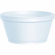 Termoskål hvid 8oz 237ml Ø105x55mm 500stk/kar