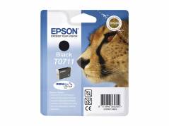Blækpatron Epson T0711 sort D78/82/DX4XXX/50XX/60XX m.fl.