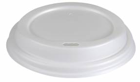 Drikkelåg PLA Gastro-Line hvid Ø8cm 50stk/pak