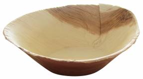 Skål palmeblad Hampi 16x11x6cm komposterbar 25stk/pak