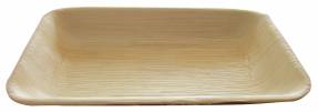 Tallerken dyb palmeblad Hampi 25x16x3cm komposterbar 25stk/pak