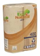 Toiletpapir Lucart T3 Natural 2-lags 44mx9,6cm sand 30rul/kar