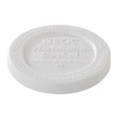 Låg i plast til Patentglas og -flasker Weck Ø60mm hvid 5stk/pak