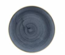 Tallerken Coupe stonecast Ø26cm porcelæn blåbær 12stk/kar