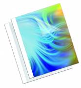 Limmappe Fellowes hvid 15mm ca. 121x150ark 50stk/pak