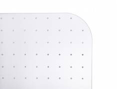 Stoleunderlag Ecoline 91x122cm rullet 1,5mm med pigge