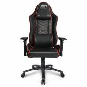Kontorstol E-sport L33T PU rød/sort Gaming Pro Level