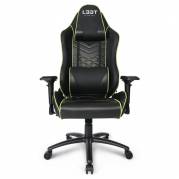 Kontorstol E-sport L33T PU grøn/sort Gaming Pro Level