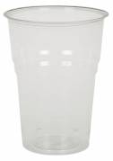 Drikkeglas PLA klar 20cl, 25cl Ø7,2cm komposterbar 50stk/ps