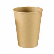 Kaffebæger pap ubleget 12oz hot cup single wall 1000stk/kar