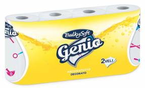 Køkkenrulle Bulky Soft 2-lags hvid 10,58m 32rul/pak