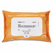 Rengøringsserviet Plum WipeClean Etanol sprit 80% small 20x30cm 25stk/pak