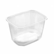 Plastbakke mini 65 PP klar 108x82x69mm 350ml 1000stk/kar