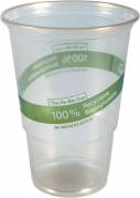 Drikkeglas Abena Gastro Re-Bio 40cl, 52cl 12,5xØ9,5cm PP 50stk/pak bionedbrydelig