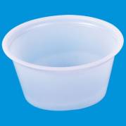 Dressingbæger 60ml/2 oz Ø62x27mm klar PP 250stk/pak