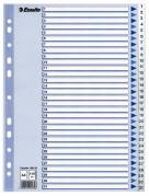 Register PP Esselte A4 1-31 m/hvid kartonforblad