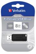 USB Flash Drive Verbatim 8GB Store'n'Go Pin Stripe