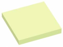 Notes Q-Line gul 75x75mm 12blk/pak