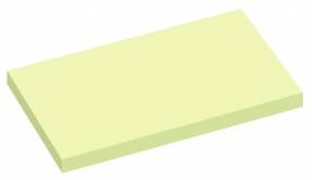 Notes Info gul 125x75mm 12blk/pak